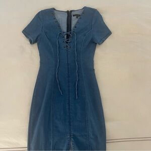 GUESS Shalay Push Up Laced Dress